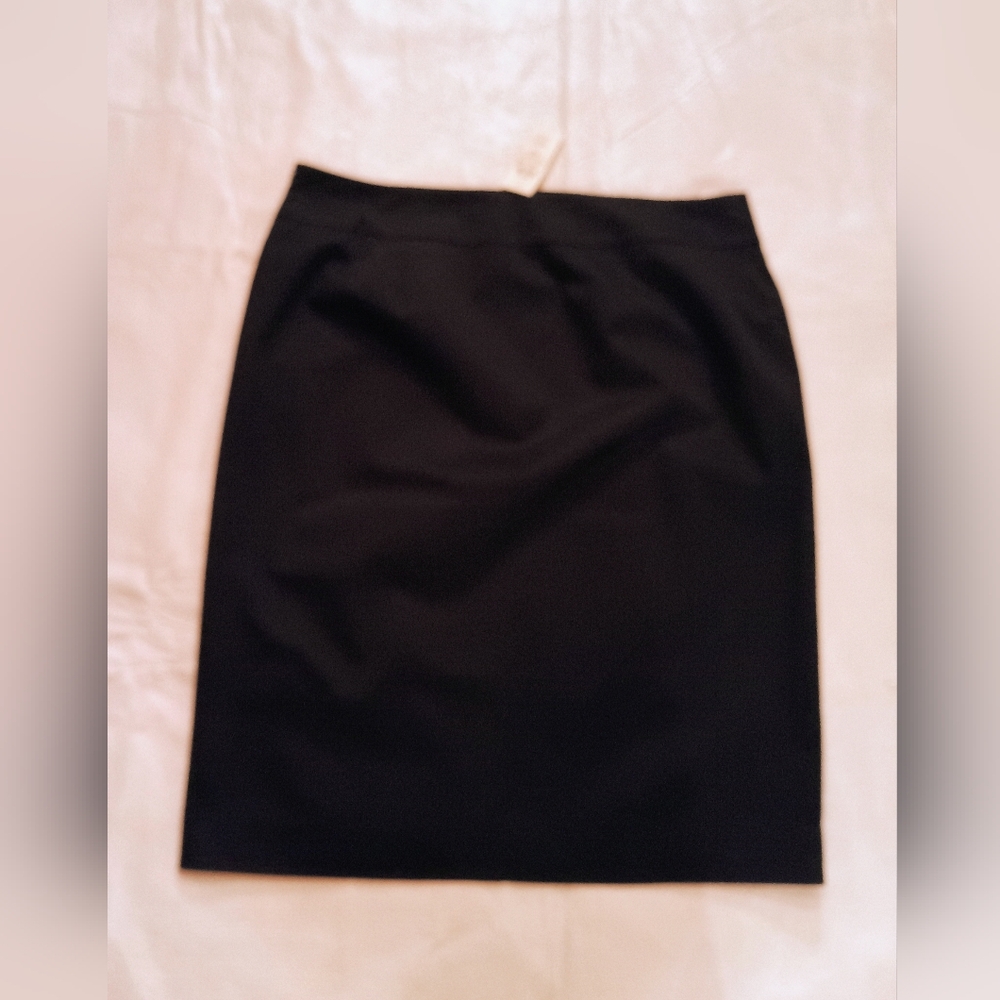 Ann Taylor Classic Navy Mini Skirt - Picture 5 of 9